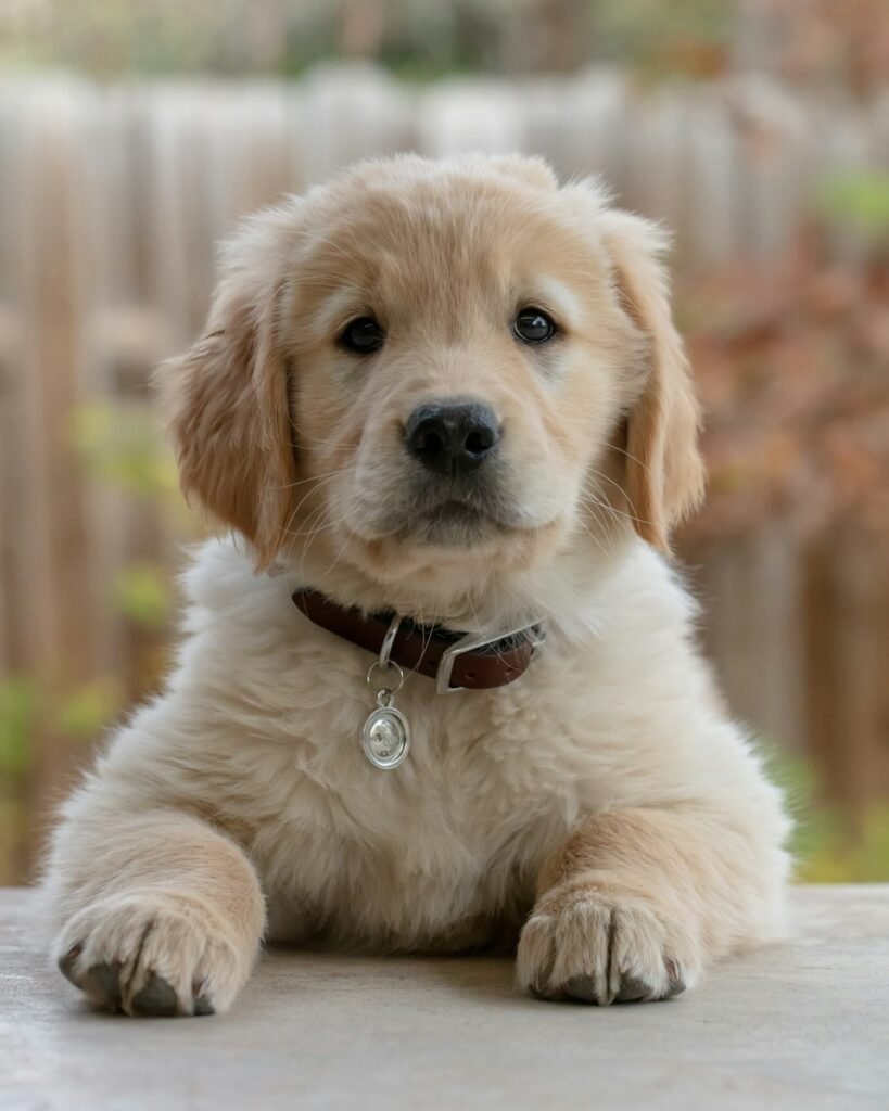 Golden Retriever puppy for a responsible breeder and puppy selection guide